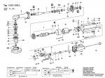 Bosch 0 601 319 042 Angle Grinder 240 V / GB Spare Parts